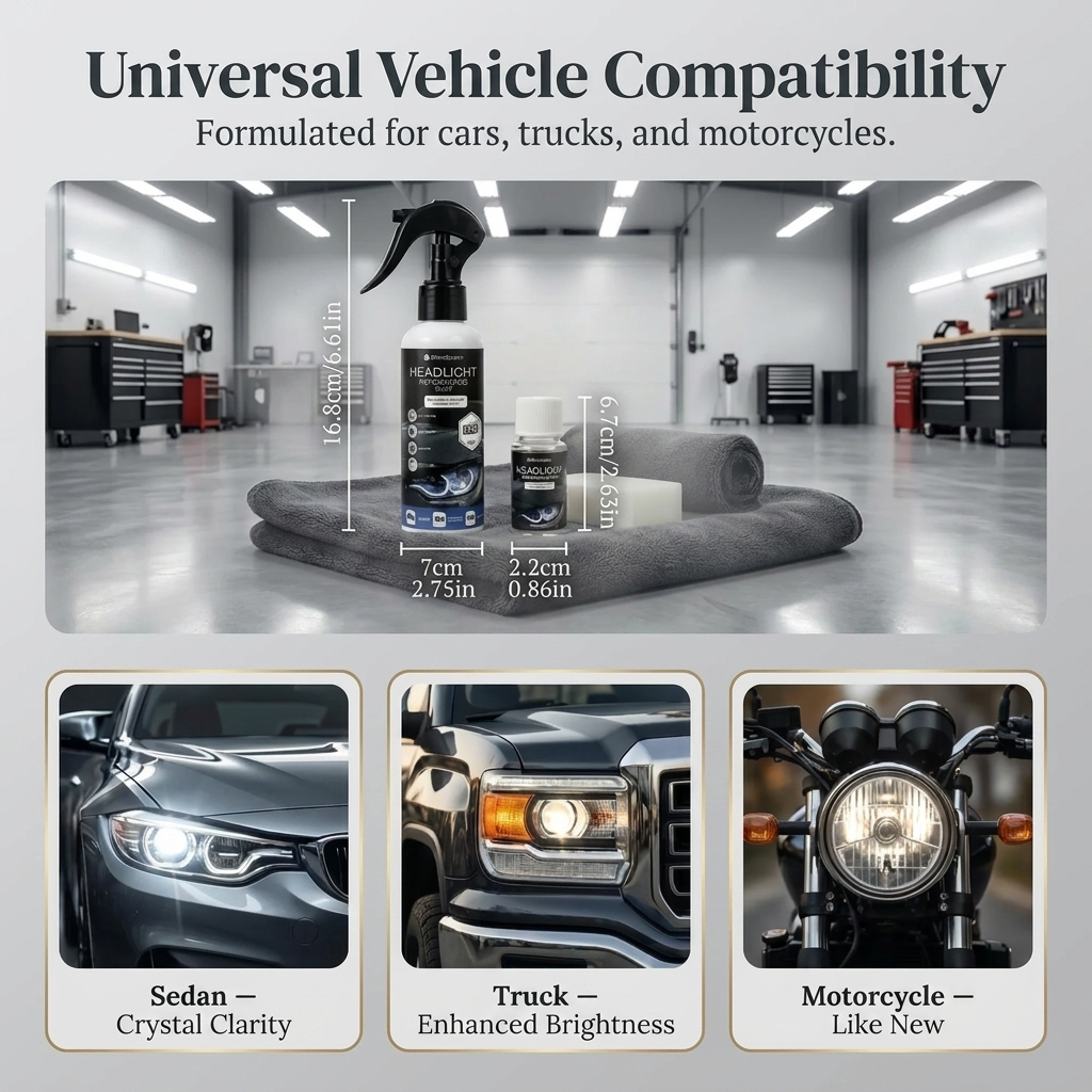 ShineSourceAuto™ Headlight Restoration Kit