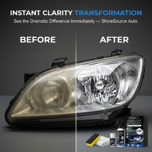 ShineSourceAuto™ Headlight Restoration Kit