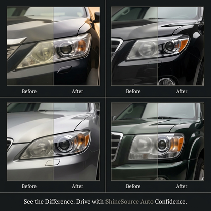 ShineSourceAuto™ Headlight Restoration Kit