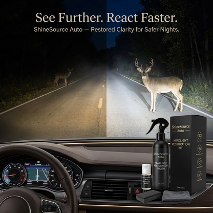 ShineSourceAuto™ Headlight Restoration Kit